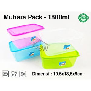 Mutiara Pack 1800ml KMP / Food Container / Varia Pack