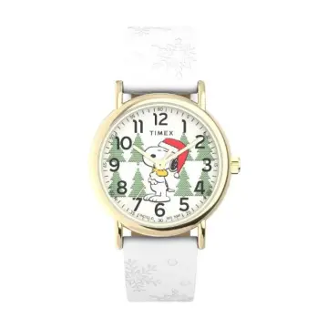 Timex X Snoopy Et Espace - Weekender 38 Mm, Bracelet En Tissu - Timex CA