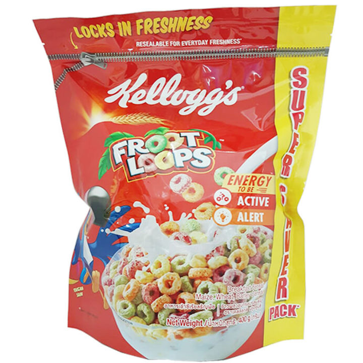 Kellogg's Froot Loops Cereal 400g | Lazada PH