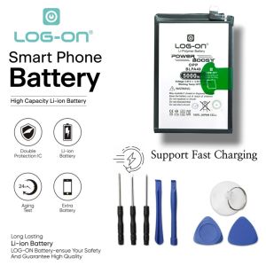 Baterai Log on BLPA49 Untuk Oppo A60 BLP-A49 5000mAh Support Fast Charging 45W Batre