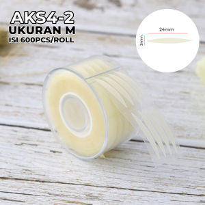 Skot Mata Jaring Double Side Eyelid Roll Tape Selotip Stiker Lipatan Mata Bening Scott Lace AKS4