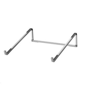 Aluminum Laptop Stand With Ergonomic Shape For Laptop Computer Enhances Airflows And Space Saving