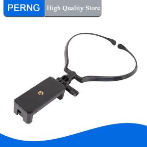 [PERNG] Tehe Wearable Neck Hanging Lazy Phone Holder First Perspective Recording Of Life Cycling Outdoor Live Mobile Phone Hanger Bracket