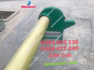 Máy băm chuối cửa xả ngang motor Toàn Phát 15kw(2 ngựa)