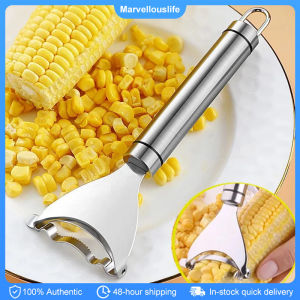 Stainless Steel Corn Thresher Magic Corn Peeler Corn Stripper Kitchen Gadget