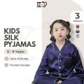 [FULL SET] Kids Silk Pyjamas Baju Tidur Satin Budak Kids Pajamas Satin Kids Pyjamas Baju Tidur Budak Baju Pajamas. 