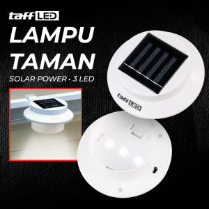 TaffLED Lampu Taman Tenaga Surya Solar Panel 3 LED - 07