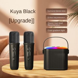 🇸🇬 [Ready Stcok]Wireless Karaoke Microphone Speaker Multi-function Karaoke Bluetooth Microphone Premium Portable Clear Sound Wireless Loudspeaker
