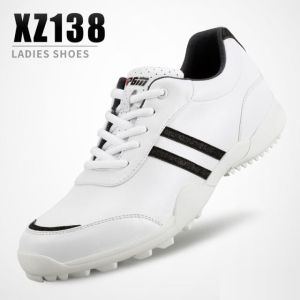 Pgm Golf Shoes For Woman Waterproof Sports Shoes Ladies Breathable Golf Sneakers Lightweight Anti-Slip Trainers For Golfer Gift