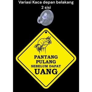 Gantungan Kaca Mobil 2 Sisi Gantungan Kaca Truk Variasi Kaca Mobil Variasi Kaca Truk