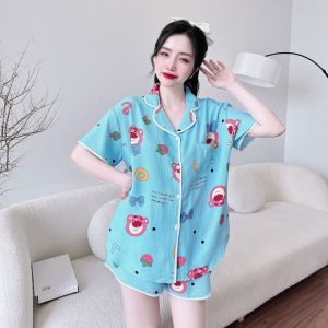 Đồ bộ bigsize đùi 50-100kg đồ mặc nhà mềm mát dành cho nữ 50-100kg