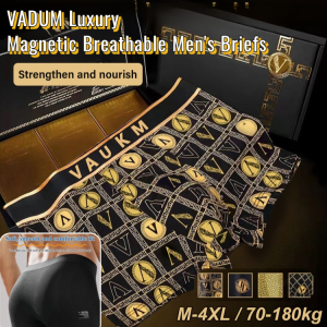 VADUM Luxury Magnetic Breathable Mens Briefs Magnetic Mens Boxer Briefs Summer Breathable Large Size Mens Underwear