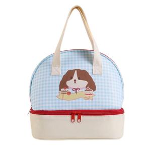 Phim Hoạt Hình Mèo túi đựng bữa trưa Với 2 Khoang Chính Nhiệt Làm Mát Túi Ăn Trưa Trường Hợp túi cách nhiệt Làm Mát Túi Hộp Ăn Trưa