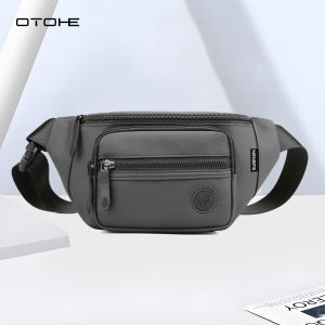 OTOHE กระเป๋าคาดเอวกระเป๋าคาดหน้าอกของผู้ชายกระเป๋ากีฬาแฟชั่นกระเป๋าสะพายสตรีคาดลำตัวกระเป๋านักเรียนกระเป๋ากระเป๋าสะพายผู้ชายความจุมากกระเป๋ากีฬากลางแจ้งสไตล์มหาลัยสำหรับผู้ชาย