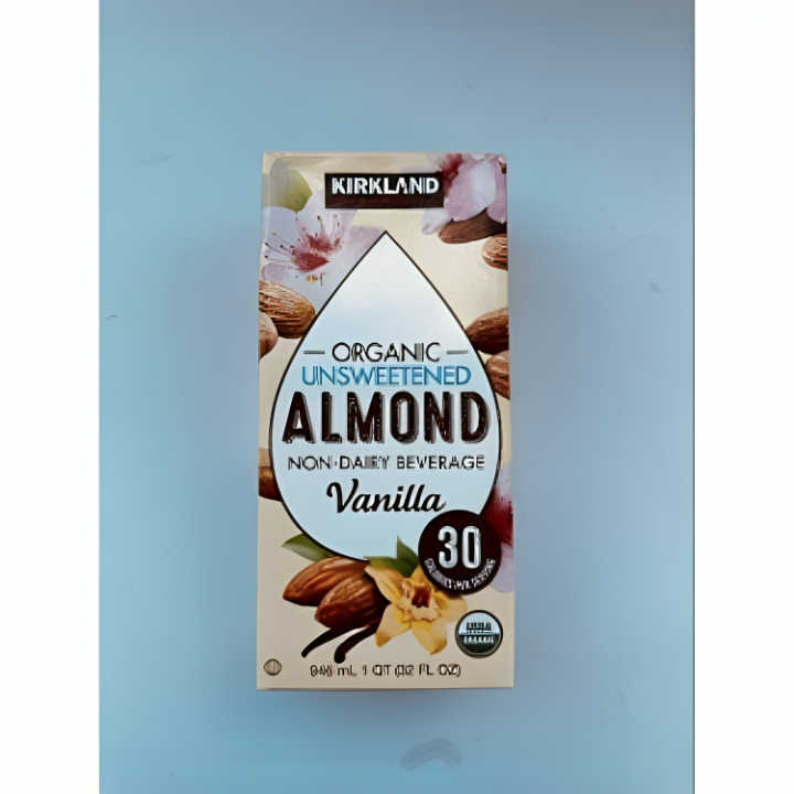 Kirkland Signature Organic Vanilla Almond Milk, 6-pack,  946ml