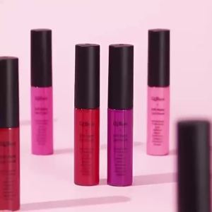QiBest 34 Colors Matte Non-Stick Cup Long-Lasting Lip Gloss Velvet Liquid Lipstick Makeup