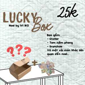 Hộp Quà May Mắn & Túi Quà May Mắn dành tặng người thân bạn bè (đọc kĩ mô tả) Lucky Lucky | IVI IKO