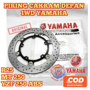 PIRING Cakram Depan 1WD Motor Yamaha MT250  R25  YZF 250 ABS & Non ABS CAKRAM REM DISK DISC PIRINGAN Brake Blake Ygp Kualitas asli original ori