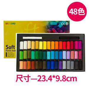 Korea Mungyo 12/24/36/48/64 Colors artists Square Mini Soft Pastel Chalk set Drawing Pastel Set Colored Chalk for School artists Painting Art supplies