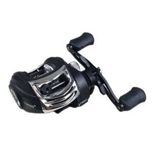 YUMOSHI AK201 Baitcasting Reel 18+1 Ball Bearing 7.2:1 Abu-abu Tua