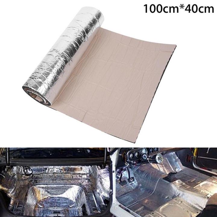 100x40cm 5mm Car Sound Proofing Deadener Deadening Vehicle Insulation ...