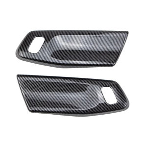 NASTA for Ford Ranger Everest 2023 ABS Carbon Fiber Interior Door Handles Outer Frame Cover Trim