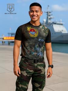 Kaos jersey marinir lengan pendek single print 3 motif