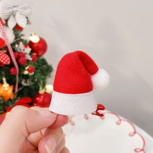 【♡Lovely girls house♡】Merry Christmas Hat Light Up LED New Year Navidad Cap Snowman ElK Santa Claus Hats For Kids Children Adult Xmas Gift