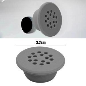 10PCS Bathroom Wash Basin Seal Stopper Silicone Sink Hole Overflow Cover Odor-proof Replacement Bathtub Drain Cap Plug Hair Filter