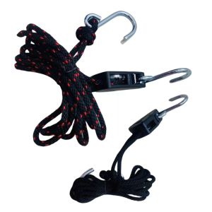 2pcs Katrol Tali Guyline Stopper Buckle Tenda Flysheet / Carabiner Tali Guyline Pengencang Tali Tenda