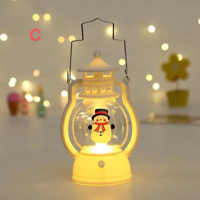 Christmas Lights Led Retro Small Oil Lamp Light Birthday Party Light Christmas Decorative