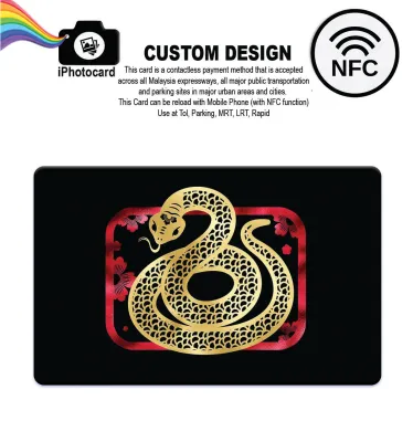 Touch n Go Card NFC TNG - ZODIAC - SNAKE SIGN - Card with NFC function