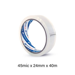 (Carton-Sale 72PCS) OPP Adhesive Clear Tape – 48mm Width x 82Y Length Packing Tapes Bulk Deal