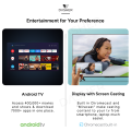 【3 YEARS OFFICIAL WARRANTY】Xiaomi Mi Smart TV P1 / A Pro / A Series 32" / 43" / 55" / 65" 4K UHD Netflix HDR Dolby Android TV WiFi. 