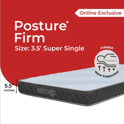(FOAM MATTRESS/TILAM) Goodnite Premium Quality Posture Firm Eco Foam Mattress 5-5.5inch Thickness (Single/SuperSingle)