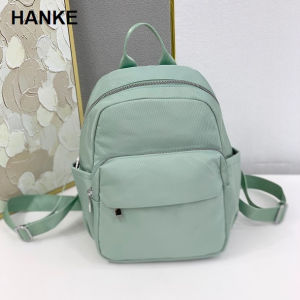 HANKE Womens Backpack Medium Capacity Oxford for Women Men College High School Casual Bag