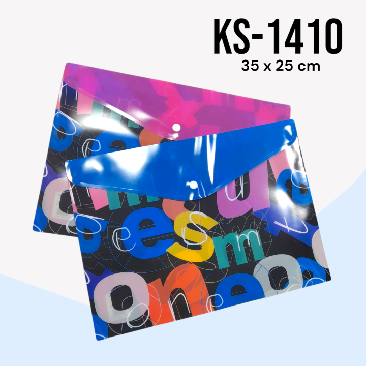 Expanding File F4 / Map Plastik Klip / Map Kancing F4 8251 / Map File