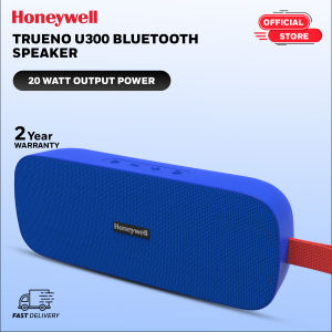 Honeywell Speaker | Bluetooth Speaker Newly Launched Trueno U300 20W 5.3 Bluetooth Speaker Deep Bass Radiators13H Playtime IPX 6 TWS Feature SD Card USB Type-C Port AUX Built-in Mic and 78mm*2 Drivers 2Yrs Manufacturer Warranty