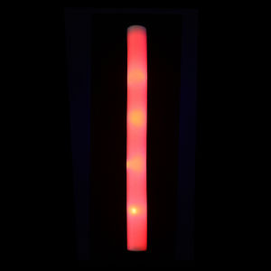 LED Glow Sticks Color RGB Luminous Fluorescent Foam Stick Cheer Tube Dark Light for Wedding Birthday Party Supplies