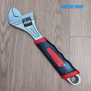 Mỏ lết dạ đỏ 10 inch tay cầm bọc chống trơn