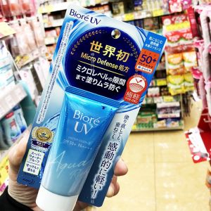 Biore UV Sunscreen Aqua Rich Watery Essence/Gel Rich Water SPF 50+ PA sunblock Import from Japan 50g