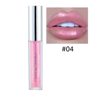 PERWARM Glitter Liquid Lipstick Crystal Glow Laser Holographic Lip Gloss Tint Mermaid Shiny Pigment Lipgloss Makeup Cosmetics Waterproof (M2A)