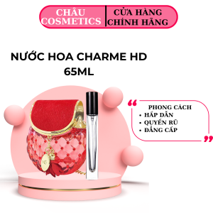 Nước hoa Charm HD 65ml mùi hương hiện đại gợi cảm cá tính phù hợp đi làm đi choi làm quà tặng