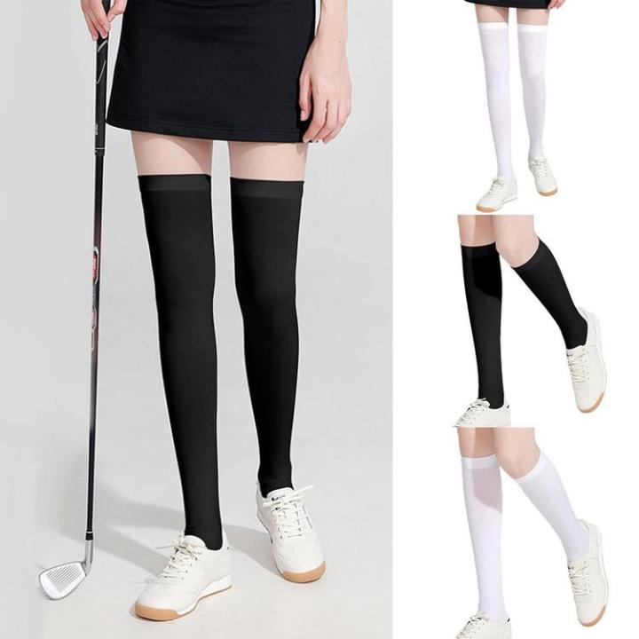 Sunscreen High Socks Leggings Socks Over Knee Leg Cover Riding