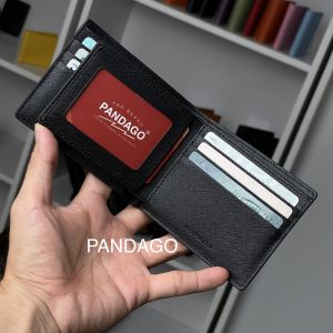 Ví Nam Da Thật PANDAGO WingFlip 02 Cao Cấp Bỏ Túi Thời Trang