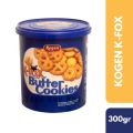 KOGEN K-FOX EGG ROLL 200 GRAM / BUTTER COOKIES 300 GRAM KALENG. 