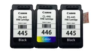 (HD1)Canon 445 446 Original Ink Cartridges Suitable for PG-445 PG-446 MG2440 MG2540 MG2940 MG2942 MG2944 IP2840 Printer Ink Continuous Supply