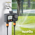 RainPoint Digital Tap Timer Programmable, Rain Delay, Auto Irrigation, IPX4, LCD, Up to 3 Plans/Day. 