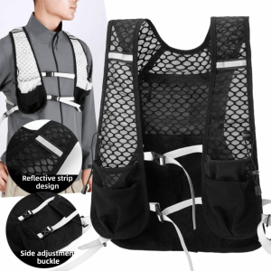 CREATIVE PAVILION Lightweight Hydration Backpack Multiple Pockets Breathable Running Hydration Vest Premium Comfortable Chest Pack Outdoors