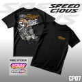 Kaos Racing Distro Spesial Herex CB Tiger GL Megapro C70 Unisex Pria Wanita Cotton Combed 30s Adem Nyaman Dipakai. 